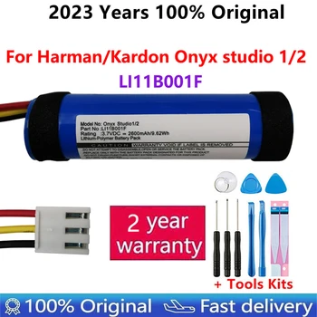 100% Prvotne Visoke Kakovosti LI11B001F 2600mAh Nadomestna Baterija Za Harman Kardon Oniks studio 1 2 Bluetooth Zvočnik baterije