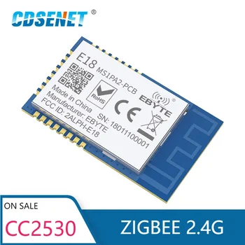 10pcs CC2530 ZigBee3.0 Mudule 2,4 GHz 20dBm 800m Mrežnega Povezovanja E18-MS1PA2-PCB CDSENET Brezžični Sprejemnik, Sprejemnik PCB Antena