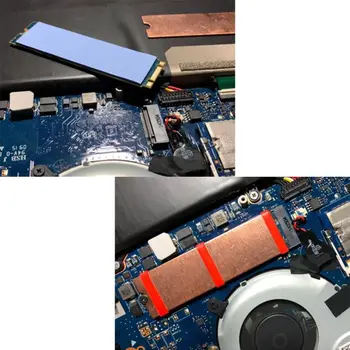 1cm NVME M. 2 2280 SSD Radiator Težko hladilnega telesa Namizje Namenske