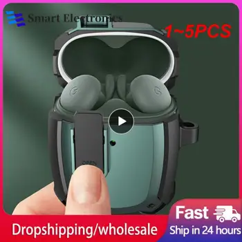 1~5PCS Za Freebuds 4 4E Silikona Primeru Brezžične Slušalke Zaščitna TPU PC Freebuds 4e Kritje Izklop