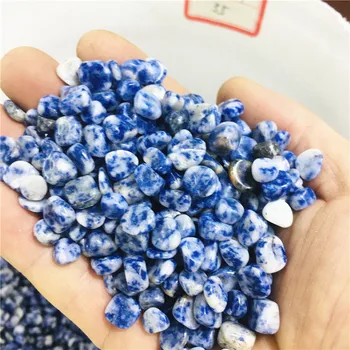 20-1000g Naravni kremen Modra točka padle dragih kamnov, kristalov gramoza, kamna za dom dekor trgovina