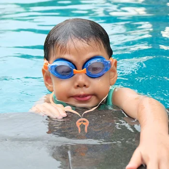 6pcs Plavanje Silikonski Sponka za Nos s Traku Nos Varstvo Plavanje Pribor za Otroke in Odrasle