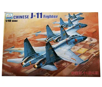 80398 1/48 Kitajska J-11 Borec Vojaške Sestavljanje Letal Modela Simulacije 1/48 borci Sue 27 Borec Model