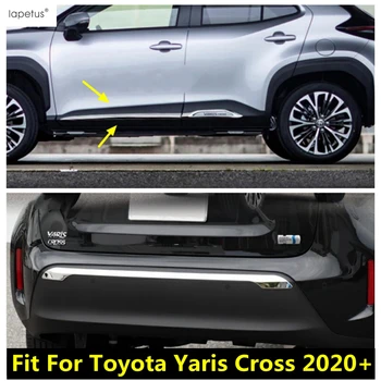 ABS Stranska Vrata Body Line Zadnji Odbijač Modeliranje Zaščito naslovnica Stripa Trim Za Toyota Yaris Križ 2020 - 2023 Avto Dodatki Zunanjost