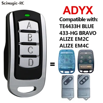 ADYX ALIZE EM2C EM4C 433.92 MHz Garažna Vrata, Daljinsko upravljanje ADYX TE4433H MODRA / 433-HG BRAVO 433MHz Duplicator