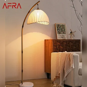 AFRA Nordijska Talna Svetilka Moderne Družine Iiving Soba, Spalnica Homestay Ustvarjalnost LED Dekorativna Stoječe Luči