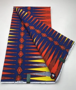 afriške tkanine vosek tiskanja bombaž 2023 visoke kakovosti ankara tkanine afriške pravi vosek tiskanja za obleko šivalni material 100% bombaž