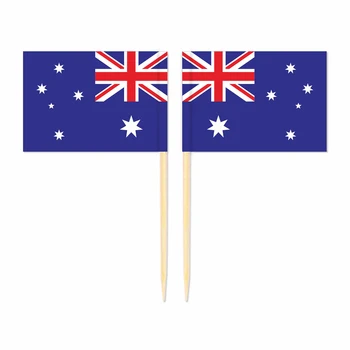 Avstralija Zobotrebec Zastavo 3.5X2.5 CM Torto Pokrivalo Stranka Cupcake Poroko Lep Peka Sladice Odlikovanja
