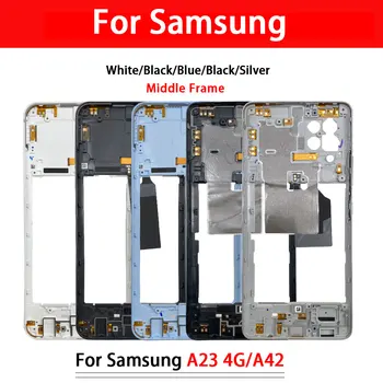 Bližnji Posnetek Imetnik Stanovanjske Za Samsung A23 4G A42 Sredini Okvirja Ploščo Sredini Tablice Nadomestni Del