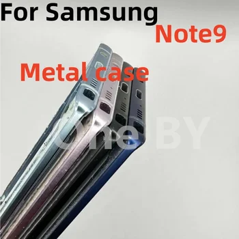 Bližnji Posnetek Midplate Ploščo Šasije Stanovanj Rezervnih Delov Za Samsung Galaxy Note9