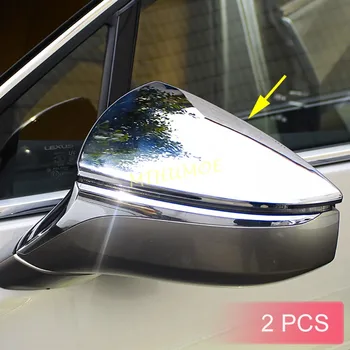 Chrome Strani Rearview Mirror Prekrivni Pokrov Za 2019-2022 Lexus UX ES LS LS 200 250h 250 350 300h 500 500h Dodatki