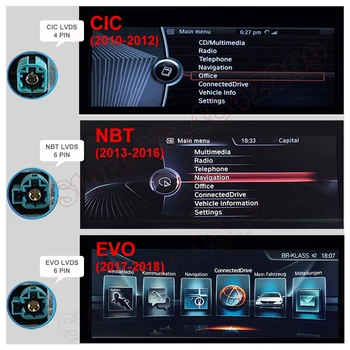 CIC NBT EVO Ogledalo Povezavo Android Za BMW 3 Serires E90 E91 E92 E93 F30 F31 F34 Carplay Dekoder Polje Avto Zaslon Vmesnik