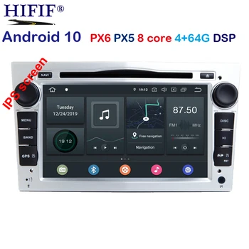 DSP 8 CORE 4G Android 10.0 2 DIN AVTO GPS za opel Vauxhall Astra H, G, J Vectra Antara Zafiri Corsa Vivaro Meriva Veda DVD PREDVAJALNIK
