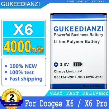 GUKEEDIANZI Nadomestna Baterija za Doogee X6, X6 Pro, Velike Baterije, 4000 mah, , Številko za Sledenje