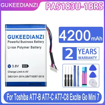GUKEEDIANZI Zamenjava Baterije PA5183U-1BRS PA5183U1BRS 4200mAh Za Toshiba AT7-B AT7-C AT7-C8 Vzbujanje Pojdi Mini 7 Mini7 Baterije