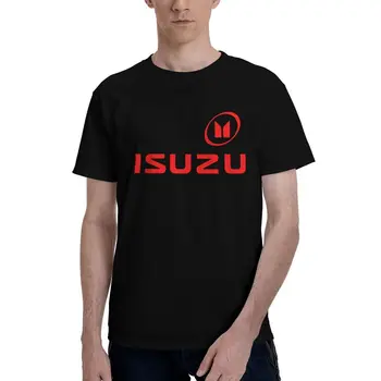 ISUZU Fashion Majica s kratkimi rokavi Natisnjeni Bombaža moška T-Shirt Moški Vrhovi Smešno Kratek Rokav Tee