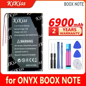 KiKiss Baterije 6900mAh za ONIKS BOOX OPOMBA Pro/Plus OPOMBA+ NOTEPlus NOTEPro Visoka Zmogljivost Bateria