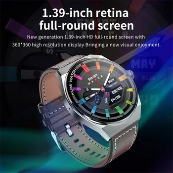 Kumi Gt5 Max Smartwatch 1.39 palčni Full Zaslon Za Android Nepremočljiva Šport Srčni utrip Kisika v Krvi, Bluetooth Klic Pametne Ure