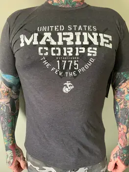 MARINE CORPS USMC - NOVA ~ Majica (L) Nekaj Ponosni Podporo Naši Vojaki