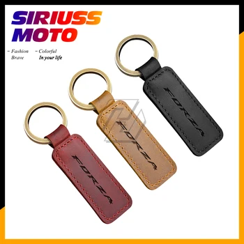 Motorno kolo Cowhide Keychain Key Ring Primeru za Honda, Forza 125 250 300 Skuter