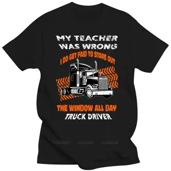 moški t-shirt vrh moške lastest Voznik Tovornjaka T-Shirt, Kamiondžija Voznik Tovornjaka, Daf Classic vintage T Shirt unisex priložnostne majice