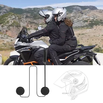 MT02 Brezžične Bluetooth Slušalke BT 5.1 Motoristična Čelada Slušalko prostoročno Anti-motnje Predvajalnik Glasbe Motocikel Slušalke
