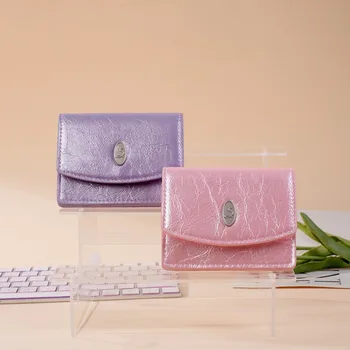 Multi-card Ženske Denarnice Prenosni Barva Sponke za Kartico sim PU Usnje Kovanec Denarnice Dekleta