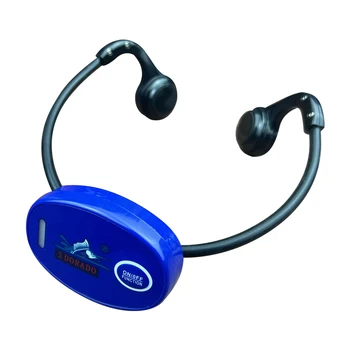 Nepremočljiva Plavalne Podvodni Slušalke FM Oddajnik za Slušalke Sprejemnik Brezžični Kostne Prevodnosti Slušalke