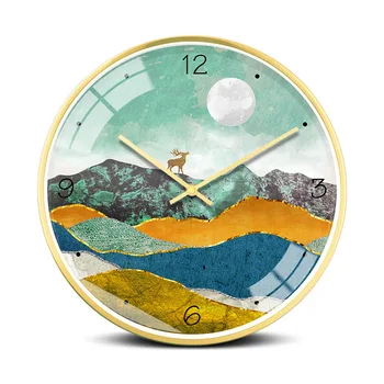 Nove Stenske Ure 3D INS Krajinske Slike Stenske Ure Nordijska Minimalističen Stenske Ure Velikosti Tiho Gibanje Ure Za Življenje Ro