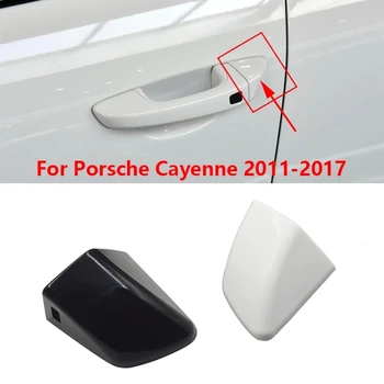 OE: 95853187900G2X Avto Levi Ročaj Vrat Ključavnica Cilinder Kritje Za Porsche Cayenne 2011-2017 Črni Plastični Pribor Za Vozila