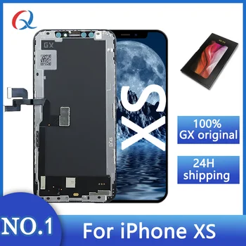 Original za gx iphone xs novo oled Mobilni Telefon, Lcd-ji za iphone XS zaslona zamenjava Za iphone XS lcd-zaslon