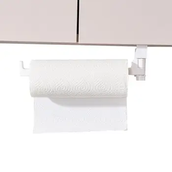 Toaletni Papir Roll Imetnik Organizator Wall Mount Shranjevanje Stojalo Kuhinja, Kopalnica, Št Vaja Tkiva Brisačo Nastavljiv Razpršilnik