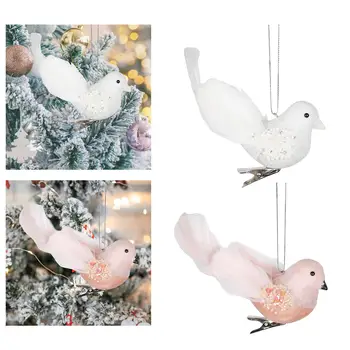 Umetni Simulacije Pene Perja Ptic Ponaredek Ptic Doma Dekoracijo Ornament