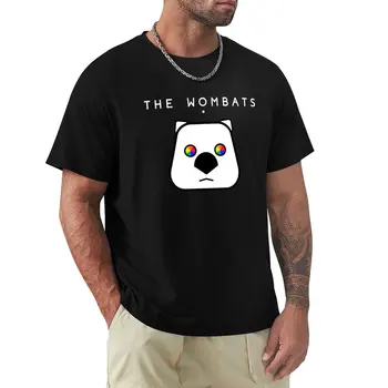 V Vombati ? Wombat risba T-Shirt humor majica s kratkimi rokavi t-shirt Bluzo srčkan vrhovi, mens t srajce pack