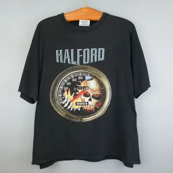 Vintage Halford t shirt 2000 tour Juda Duhovnik dolgimi rokavi