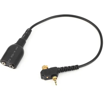 Walkie Talkie Audio Kabel Za Motorola MTH800 MTH850 MTP850 MTS850 Za UV-5R K 2 Zatiči za Slušalke