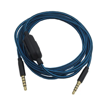 za ASTRO A10 A40 A30 Kabel Kabel Zamenjava 3.5 mm do USB Gaming Slušalke Slušalke Kabel Inline Izključi mikrofon Nadzor Glasnosti L41E