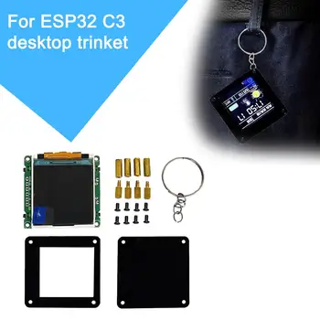Za ESP32C3 1.44 Palčni LCD-Zaslon Namizja Majhnimi Okraski Opravlja-na Astronavt ST7735 Obesek Mini SPI TV Lvgl Prenosni Zaslon T7Q3
