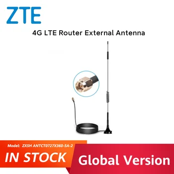 ZTE ZXeLink 4G LTE Usmerjevalnik Zunanjo Anteno 700-2700MHz 5dBi 2G 3G 4G LTE Magnetno Anteno, SMA Moški Konektor GSM Zunanje Usmerjevalnik