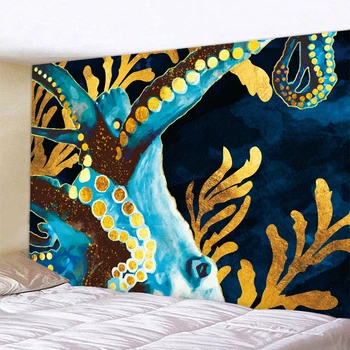 Živali povzetek doma dekoracijo tapiserija tarot kartice psihedelični scene hipi bohemian mandala spalnica dekoracijo sten