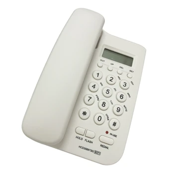 Žični Telefon Namizni Telefon stacionarni Telefon Kličočega Telefonski recepciji Doma Urad s Klicem Prikaz Telefonske E65C